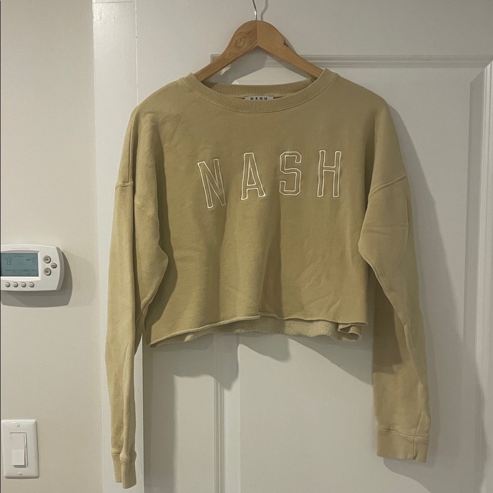 Nash Cropped Crewneck